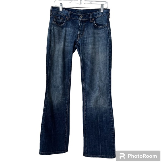 Vintage 7 For All Mankind Women’s Bootcut Jeans size 6/8 - Picture 1 of 14